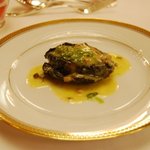 ラ・メール ザ クラシック - 黒鮑ステーキ（50g） 2種類の香草バターソース