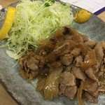 Sakagura Otakou - 豚の生姜焼き～ホッピーにも合う！