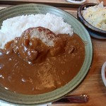 定食酒場 二代目なすび - ハンバーグカレー定食