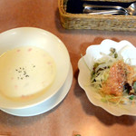 キッチン カトウ - スープ・サラダ