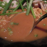 麺酒房 実之和 - かれー麺のスープ
