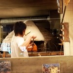 PIZZERIA　DE　NAPULE - 石窯