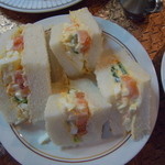 ラディッシュ - モーニングの「卵サンド」一人前