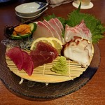 旨いものや廉 - 刺盛り・華（1〜2人前・1280円）