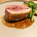 Restaurant Cinq - 7.河内鴨 ジュ 素揚げの筍