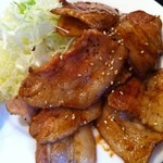 泓豊屋 - 豚カルビ定食￥５００