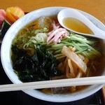 道の駅 おおえ - 冷たいラーメン