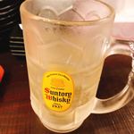 馬刺酒家一家 - 乾杯する相手がいないからついうっかり飲みかけ