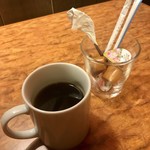 幸正 - 食事すると頼めるダークローストコーヒー１００円