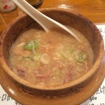 竹うち - おぎのやの釜飯が器です。