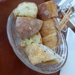 サーラ アマービレ - パン盛り合わせ