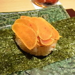 神保町 傳 - 贅沢☆　からすみのおにぎり