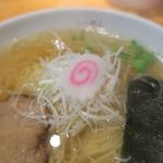 ななふく - 塩ラーメン　ズームアップ