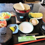Ajikoubou Harajuku - 「松阪牛特選すきやき定食Ａ」