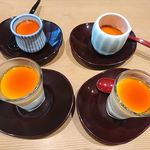お料理 とみやま - デザートのプリン　2019.6