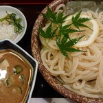 さらしな - 胡麻汁うどん大盛り¥1,150