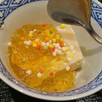 お料理 とみやま - ごま豆腐　2019.6