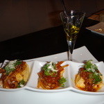 ｍｉｔｒａ⇒mitra - ボロネーゼソース・薄切りごぼうの揚げ豆腐