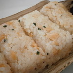 割烹 喜作 - お土産にして頂いたハラスご飯