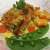 フランス料理 レストラン大澤 - 地魚のポワレ（スズキ）