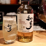 餃子とスパークリング バブルス - 知多ハイボール