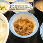 Matsuya - 定番朝定食(牛皿)