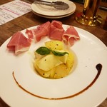 メリメロ ディ ピアット - 桃と生ハム