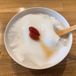 中華料理 藪 - 杏仁豆腐