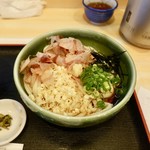 うどん ゆきの - ［2019/07］ぶっかけ定食(750円)・ぶっかけ