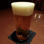 洋食 泉 - 私はもちろんビールです