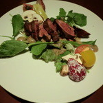 洋食 泉 - 鶏白肝ソテーサラダ