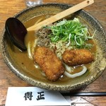 栄屋 - 
            クリームコロッケカレーうどん　¥850