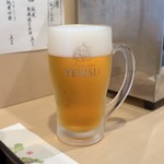 よし春 - 生ビール