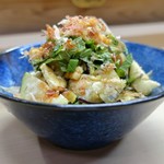 家庭料理 小川 - 水なす青しそきゅうりもみ？