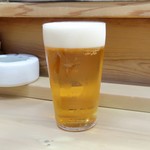 家庭料理 小川 - 生ビール