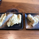 粉麦 - かしわ天、ちくわ天