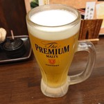 元祖唐揚げ三平 - 2019年7月　生ビール　580円+税