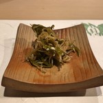 うを徳 - 獅子唐 + じゃこ