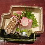 りょうりや 御旅屋 - めぬけ　よこわ　太刀魚