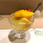 うを徳 - 水菓子（マンゴー + さくらんぼ + 夕張メロン + パイナップル）