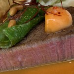 ナベノ-イズム - 国産牛ヒレ肉のブレゼ アップ