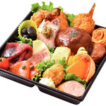 [19] Western Cuisine colorful mini hors d'oeuvres (for 1 person)