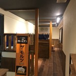 帯広ジンギスカン しのはら  - 人の目線が入らないような造りになっています！