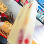ICETACHE Frozen Yogurt Ice Candy  - フローズンヨーグルトキャンディ　フルーツミックス　３８０円（税込）横から【２０１９年９月】