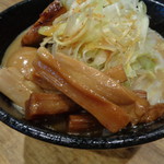 煮干し中華そば 一剣 - トッピングメンマ