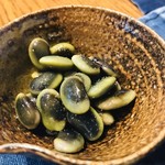 家庭の味 傳 - おまかせ おつまみ5品+飲み物2杯セットのおつまみ