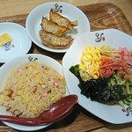 れんげ食堂 Toshu - ミニ冷やし中華セット￥647(税込)