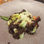 ristorante misola - 鳩のロースト 赤ワインとベッキオサンペリ 内臓ソース