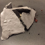 ristorante misola - マスカルポーネムースとセミフレッド 竹炭メレンゲとパウダーガトーショコラ