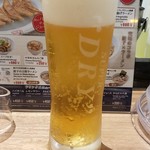 餃子の王将 エクスプレス - 生ビール：518円